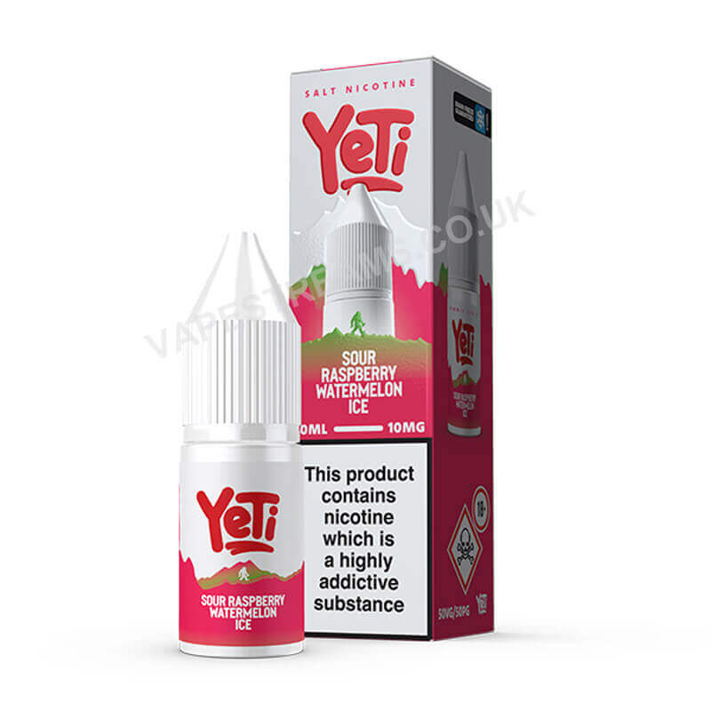 Yeti Summit Series Sour Raspberry Watermelon Ice Nic Salt E-Liquid