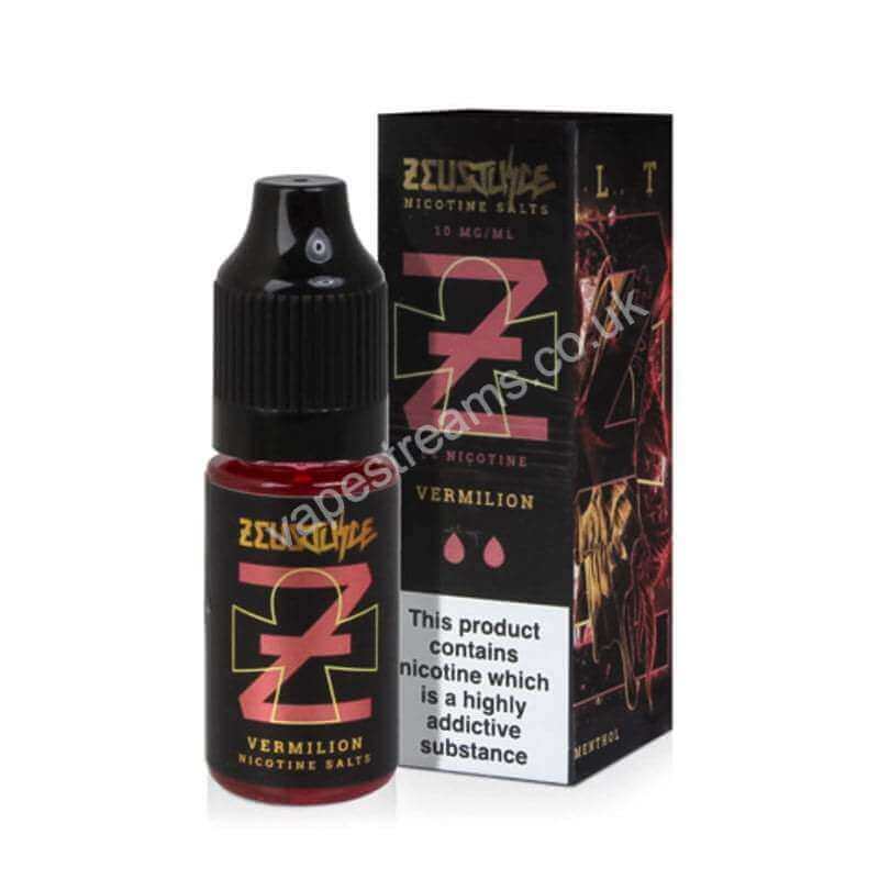 Zeus Juice Vermilion Nic Salt E-Liquid