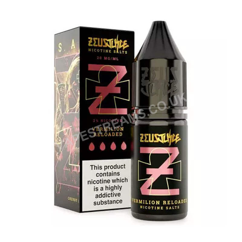 Zeus Juice Vermilion Reloaded Nic Salt E-Liquid