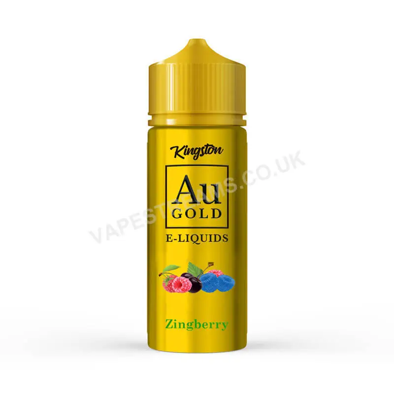 Zingberry E-Liquid Shortfill By Kingston Au Gold