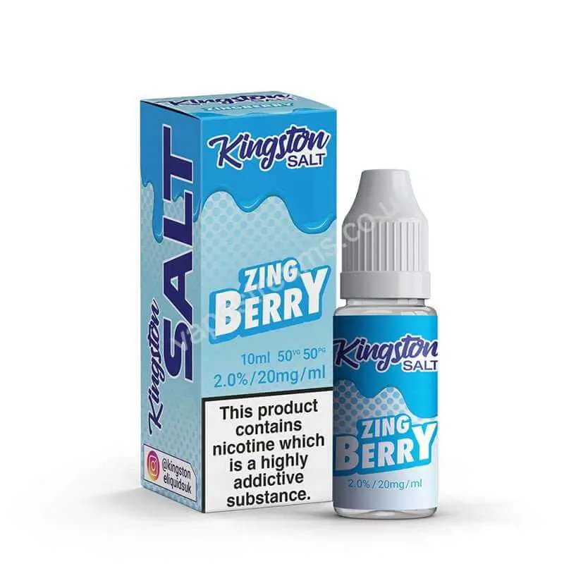 Zingberry Nic Salt E-Liquid by Kingston Salt