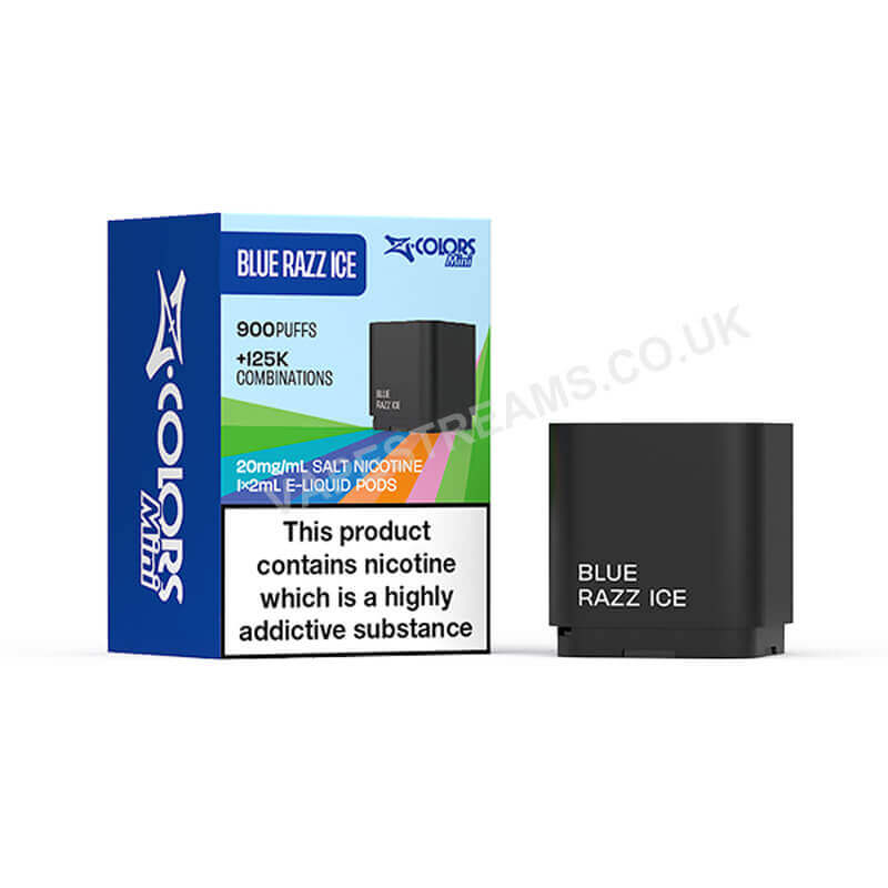 Zlabs ZColors Mini Blue Razz Ice Prefilled Pods