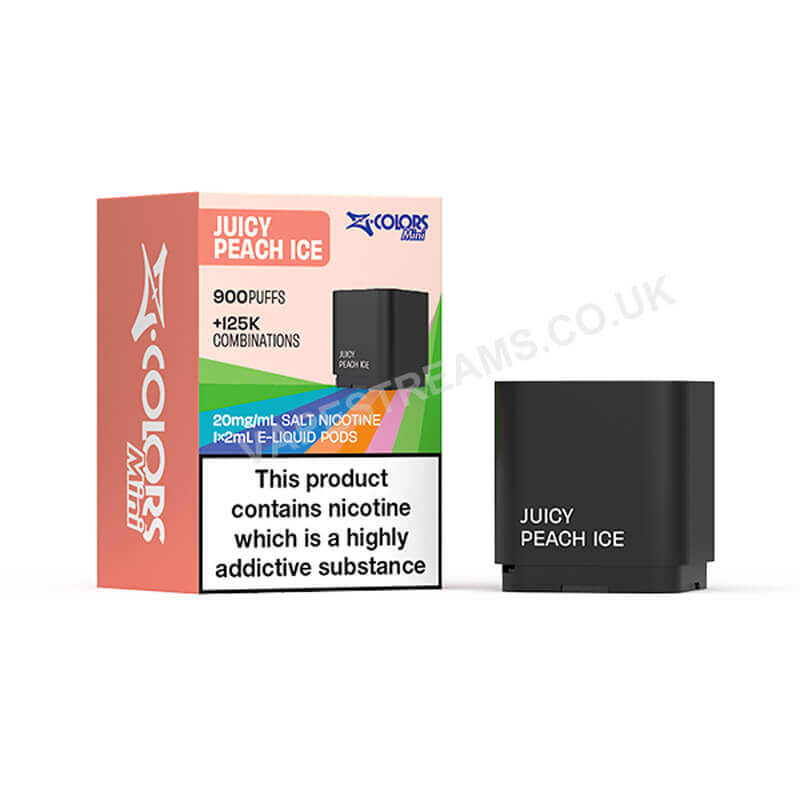 Zlabs ZColors Mini Juicy Peach Ice Prefilled Pods